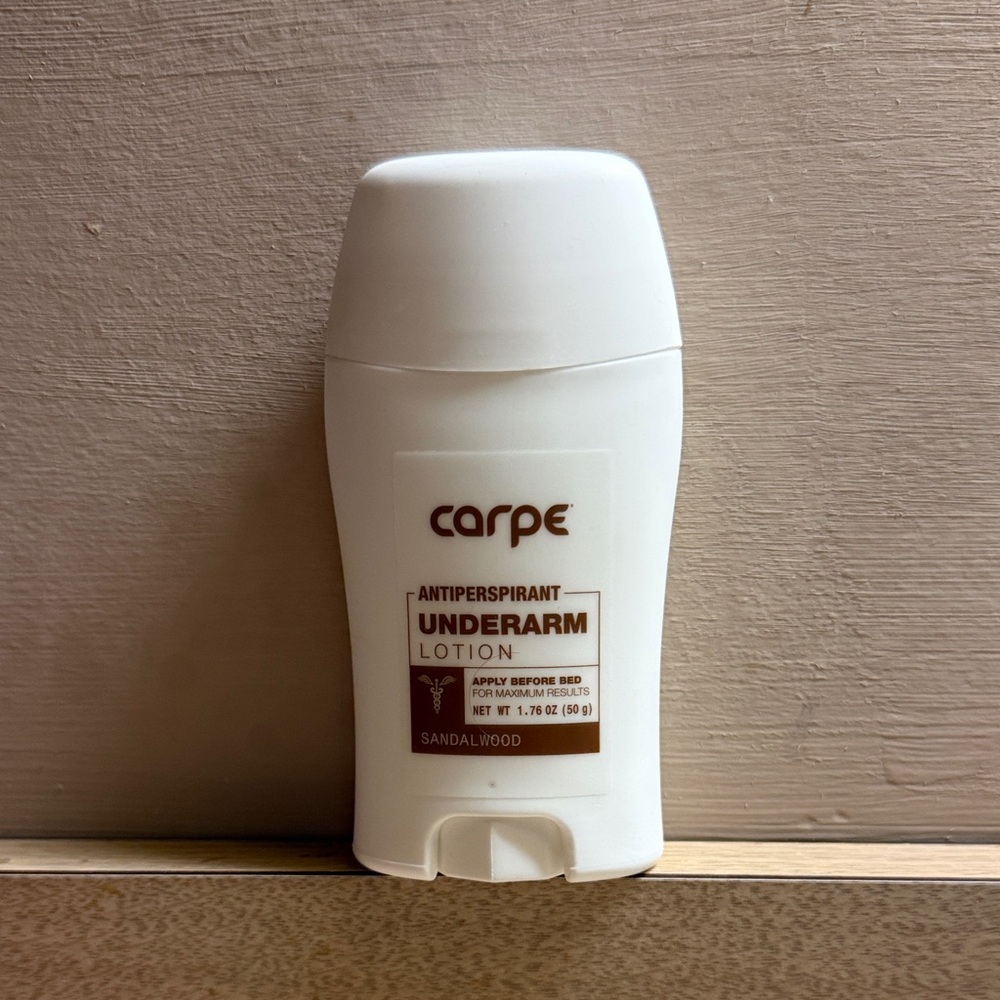 Carpe White Antiperspirant Underarm Lotion